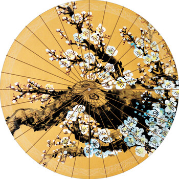 风油纸伞古典江雨实用舞蹈伞七夕情人节礼物生活日用创意家居 梅花28