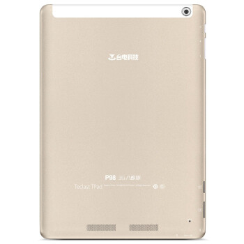 台电（Teclast） P98 3G八核版 平板电脑9.7英寸(MT8392 Air视网膜屏 2G/16GB 超薄7.4mm)前白后金
