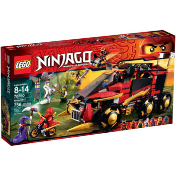 lego 乐高 拼插类玩具 ninjago幻影忍者系列 忍者移动指挥所 70750