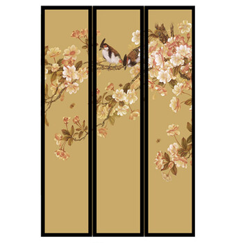 尊享定制胡桃木屏风 现代中式玄关客厅摄影隔断S21 座屏 宽120CMX高180CM