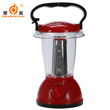 
                                        鼎能DN7120 充电 LED 护眼 节能 台灯 马灯 露营灯 360°照明无极调光 红色                