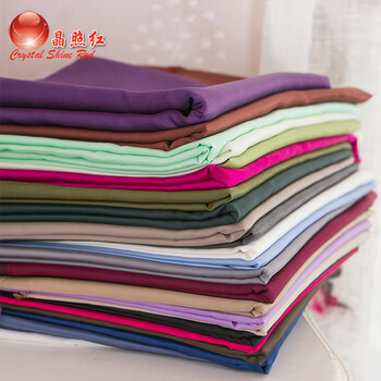 
                                        纯色素色人丝里子布面料 里布 人造丝布料 服装里料 西装里衬 手工diy布料 黑色102                
