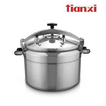 
                                        天喜（TIANXI）铝制高压锅 压力锅 C44/50L特大 燃气灶适用 适合酒店学校餐饮用 压力煲                