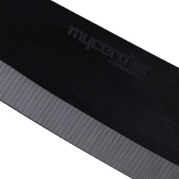 
                                        
                                                            美瓷（MYCERA）6寸黑陶瓷刀具 厨师刀 厨房家用 西瓜刀 瓜果刀（蓝色）N6S-B                