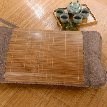 群华竹席 竹凉席 双人单人 竹藤两用双面席 4.0对节水磨席 180cm*198cm