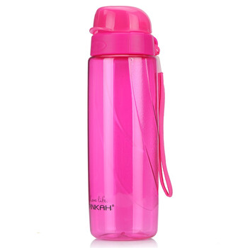 
                                        品家家品运动水壶 户外便携水壶(600ml)大容量水杯耐摔直饮水壶PJ-734 粉色                