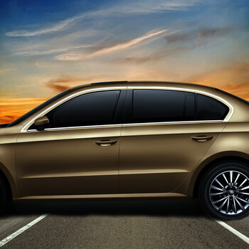 条改装专用不锈钢车窗亮条玻璃包边压边条 大众13-17款朗逸全窗10件