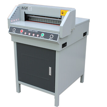 慧梦电动g450v切纸机切刀裁切刀光电保护裁纸切纸厚度4cm宽度45cm