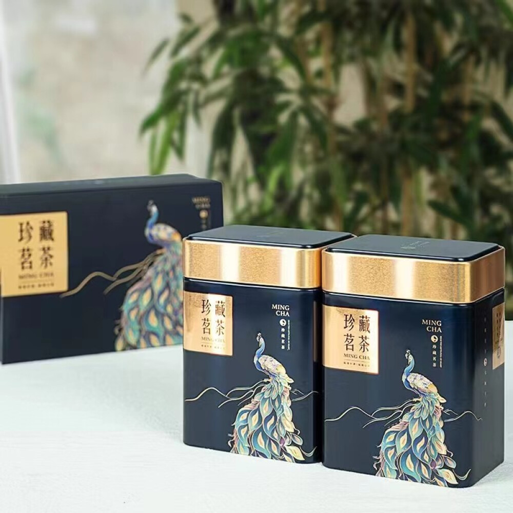 木由子潮州乌岽抽湿茶鸭屎香 单枞乌龙茶叶 铁罐礼盒货源产地500g