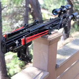 打乌抢新款猎鹰野战狼猫头鹰机械大师加长弹弓高精度扁皮打窝器激光