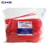 CHS 长虹塑料自锁式尼龙彩色扎带 5*200 A级 4.5*200 红色
