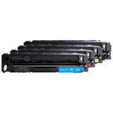 格之格202a硒鼓套装适用惠普m281fdw硒鼓hp m254dw M254nw M281fdn M280nw打印机粉盒带芯片 cf500a硒鼓