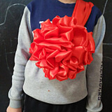 大红花胸花 表彰颁奖大红花球先进光荣大红花参军退伍大红花 25厘米