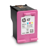 惠普（HP）47原装大印量彩色墨盒 适用hp 4825/4826打印机
