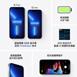 Apple iPhone 13 Pro Max (A2644) 256GB 远峰蓝色 支持移动联通电信5G 双卡双待手机