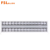 佛山照明（FSL）LED集成吊顶灯T5格栅灯平板灯商场办公室面板灯灯300*1200白光36W绚丽二代