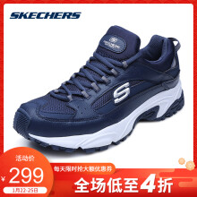 SKECHERS 斯凯奇 666028 男款休闲运动鞋 *2件