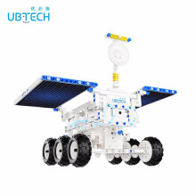 优必选太空探索月球车，送孩子积木拼搭智能编程机器人礼物