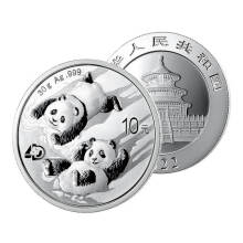 河南钱币 2022年熊猫银币218元