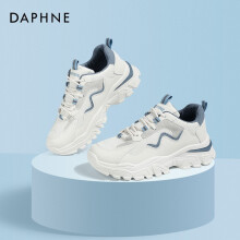 达芙妮（DAPHNE）老爹鞋女2021夏季新品透气百搭休闲鞋增高运动鞋子女 米蓝 37