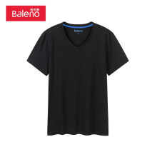 Baleno 班尼路 88802702 男士纯色V领T恤