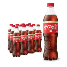 可口可乐Coca-Cola香草味碳酸饮料500ml*12瓶*4件