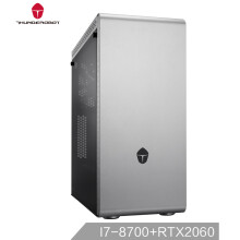 历史低价：ThundeRobot雷神Master6台式电脑主机（i7-8700、16GB、1TB+512GB、RTX20606G）