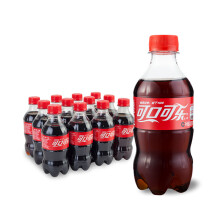 CocaCola可口可乐汽水300ml12瓶塑料瓶装