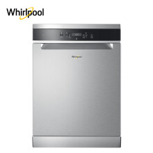 Whirlpool惠而浦WFC3C22PXCN家用嵌入式洗碗机14套银色