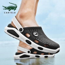 CARTELO卡帝乐鳄鱼1X12190283男士沙滩凉鞋*2件