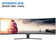 Skyworth 创维 G5AF49C 49英寸 VA显示器 （3840×1080、1800R、144Hz、FreeSync）