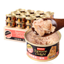 京东PLUS会员：frisian富力鲜猫罐头白身鲔鱼+鲑鱼罐头85g*30罐*2件+凑单品