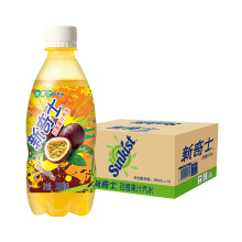 屈臣氏新奇士百香果汁380ml*15瓶*5件