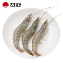 大洋世家厄瓜多尔白虾（中号）2kg100-120只+L2红虾2kg45-60只+凑单品