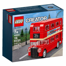 LEGO乐高Creator系列40220伦敦巴士