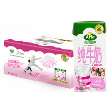 Arla 爱氏晨曦  脱脂纯牛奶 200ml*10盒 *9件