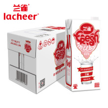 京东PLUS会员：Lacheer兰雀唯鲜系列全脂纯牛奶1L*12/箱*2件