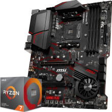 AMD锐龙Ryzen73800XCPU处理器+MSI微星MPGX570GAMINGPLUS主板