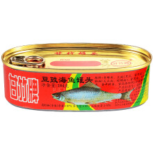 甘竹牌豆豉海鱼罐头184g*12件