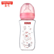 Fisher-Price 费雪 婴儿宽口径玻璃奶瓶 260ml *4件 +凑单品