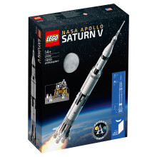 LEGO乐高21309NASA阿波罗计划土星5号运载火箭