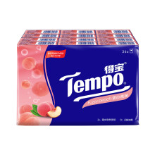 Tempo 得宝 迷你纸手帕 4层加厚 7张*36包 甜心桃味 *10件