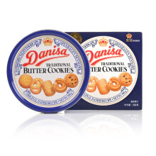 印度尼西亚进口 皇冠（danisa）丹麦曲奇饼干368g罐装