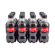 Coca-Cola 可口可乐 Zero 零度 汽水饮料 300ml*12瓶