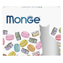 Monge 宠物 猫罐头 马卡龙套装 12种鲜味组合 80g*12罐 +凑单品