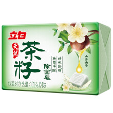 Liby 立白 天然茶籽除菌皂 101g*4块 *3件