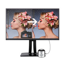 ViewSonic 优派 小元 VP2785-4K 27英寸 IPS显示器 （3840×2160、99%AdobeRGB、HDR10）