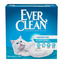 EverClean 蓝钻 宠物猫砂 天然膨润土砂 白标 25磅/11.3kg *2件