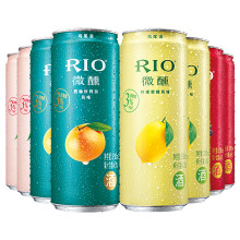 RIO 锐澳  预调鸡尾酒 微醺系列组合 330*8罐（4种口味） *3件