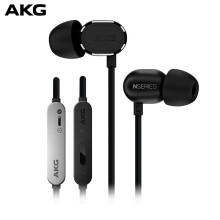 AKG 爱科技 N20U 入耳式耳机 黑色